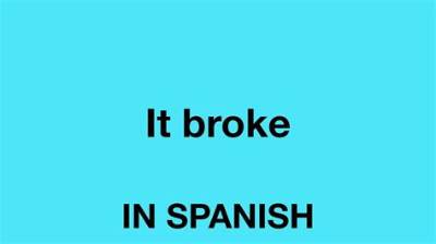 'Broke' in Spanish: How to Translate It Correctly for Money, Objects, and News