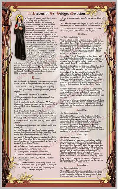 How to Pray the 15 Prayers of St. Bridget: Complete Daily Practice and Meaning