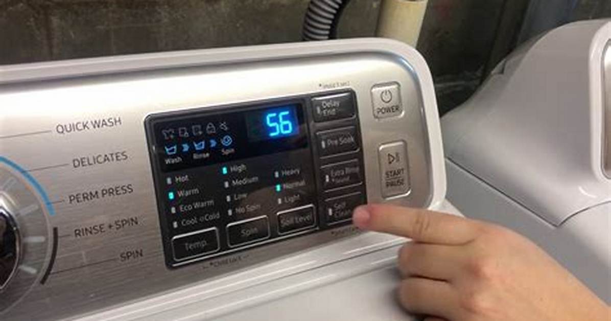 How to Use Samsung Self Clean Washer: Step-by-Step Instructions & Pro Tips
