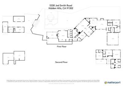 Inside 5510 Jed Smith Rd: Photos, Floor Plans, and Design Details of the Calabasas Compound
