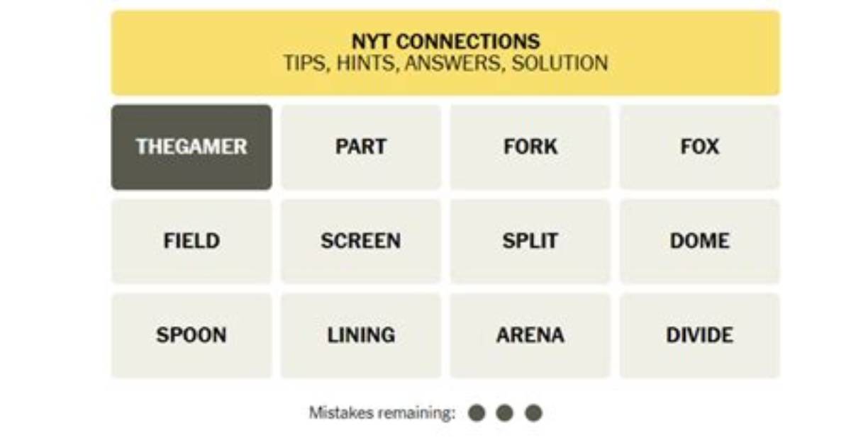 Nyt Connections July 6 Update: Hints, Answers, and the Rocket Skates Tile