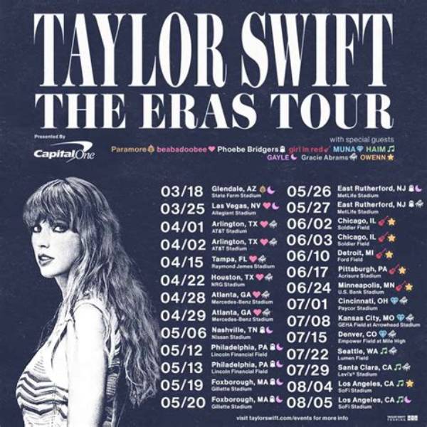 Taylor Swift's 2026 Concert Timeline: from Disney+ 'Eras Tour' Finale to Emmy Night
