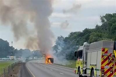 Tennessee I-75 Fireworks Truck Fire: Minute-by-Minute Breakdown of Highway Explosions and Road Closures