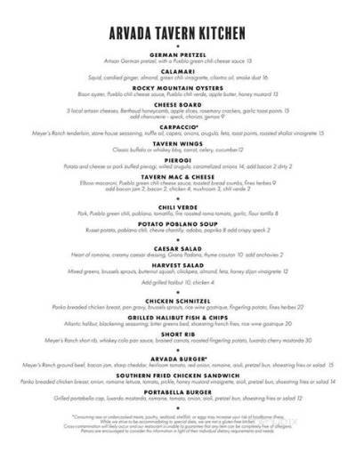The Arvada Tavern Visitor Guide: Menu, Upstairs Lounge, Hours, and Tips