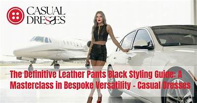 The Definitive Leather Pants Styling Guide: How to Wear, Fit, and Care for Them