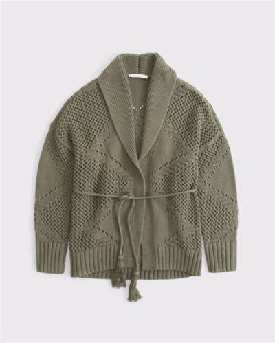 The Luxury Dupe Breakdown: Abercrombie Textural Cable Knit Vs. High-End Cashmere