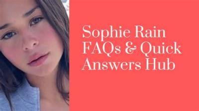 The Sophie Rain Search Phenomenon Explained: Answers to Core Questions and Online Safety