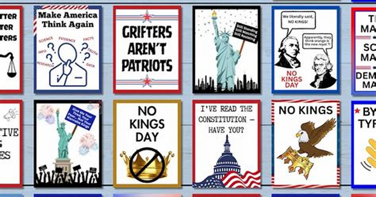 The Ultimate Protest Sign Guide: Diy 'No Kings' Poster Ideas and Crafting Tips