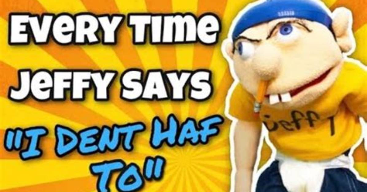 Why Jeffy's 'I Dent Haf Tew' Audio Is Suddenly Taking over Every Social Feed